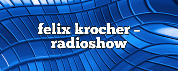 Airs on January 10, 2022 at 04:00PM Felix Krocher on enationFM